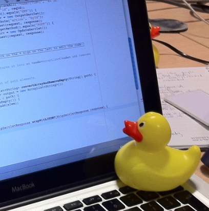 Le canard devient virtuel - crédit Wikimedia Commons