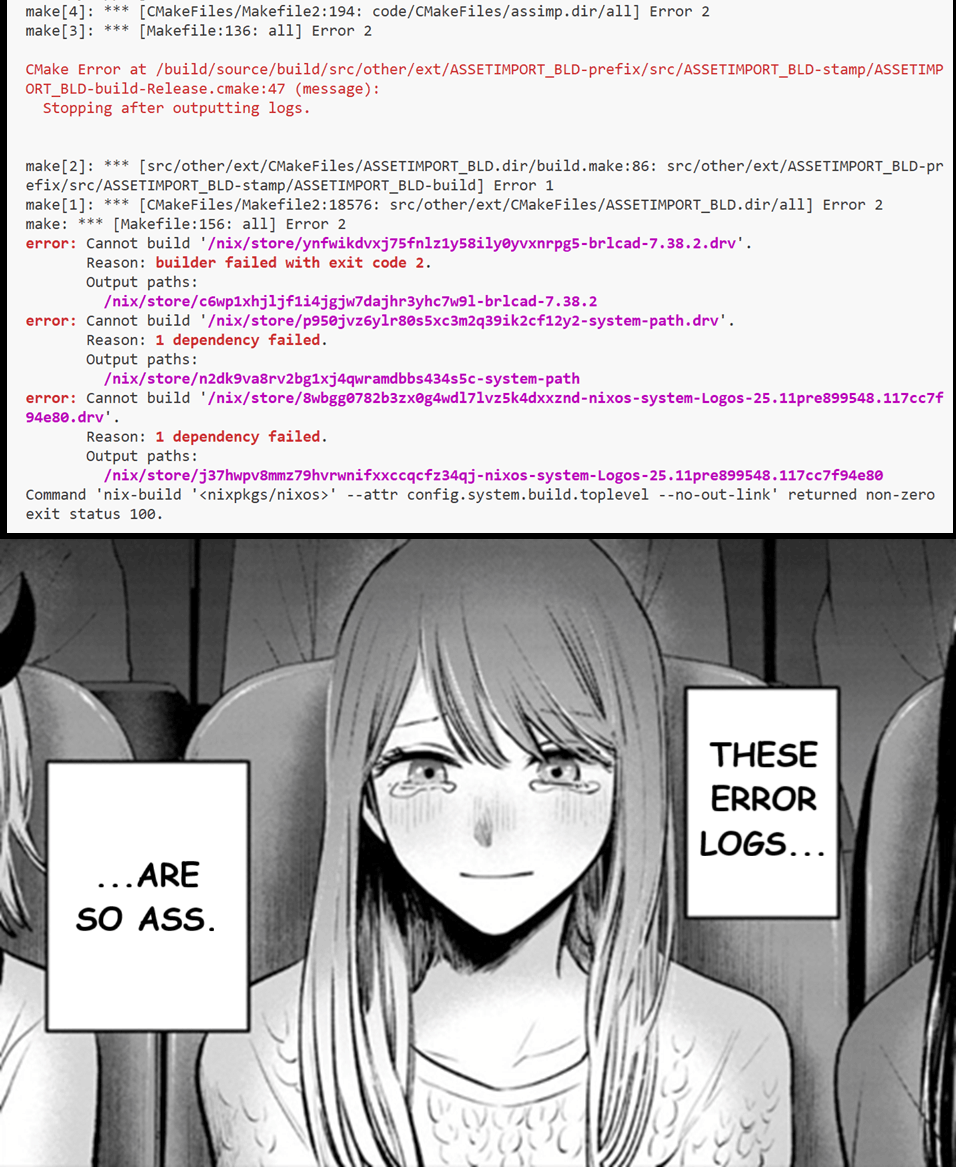 Un beau pavé d’une stack d’erreur